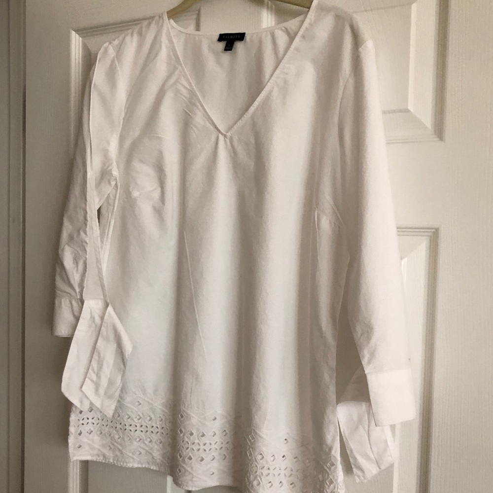 Talbots Embroidered Shirt